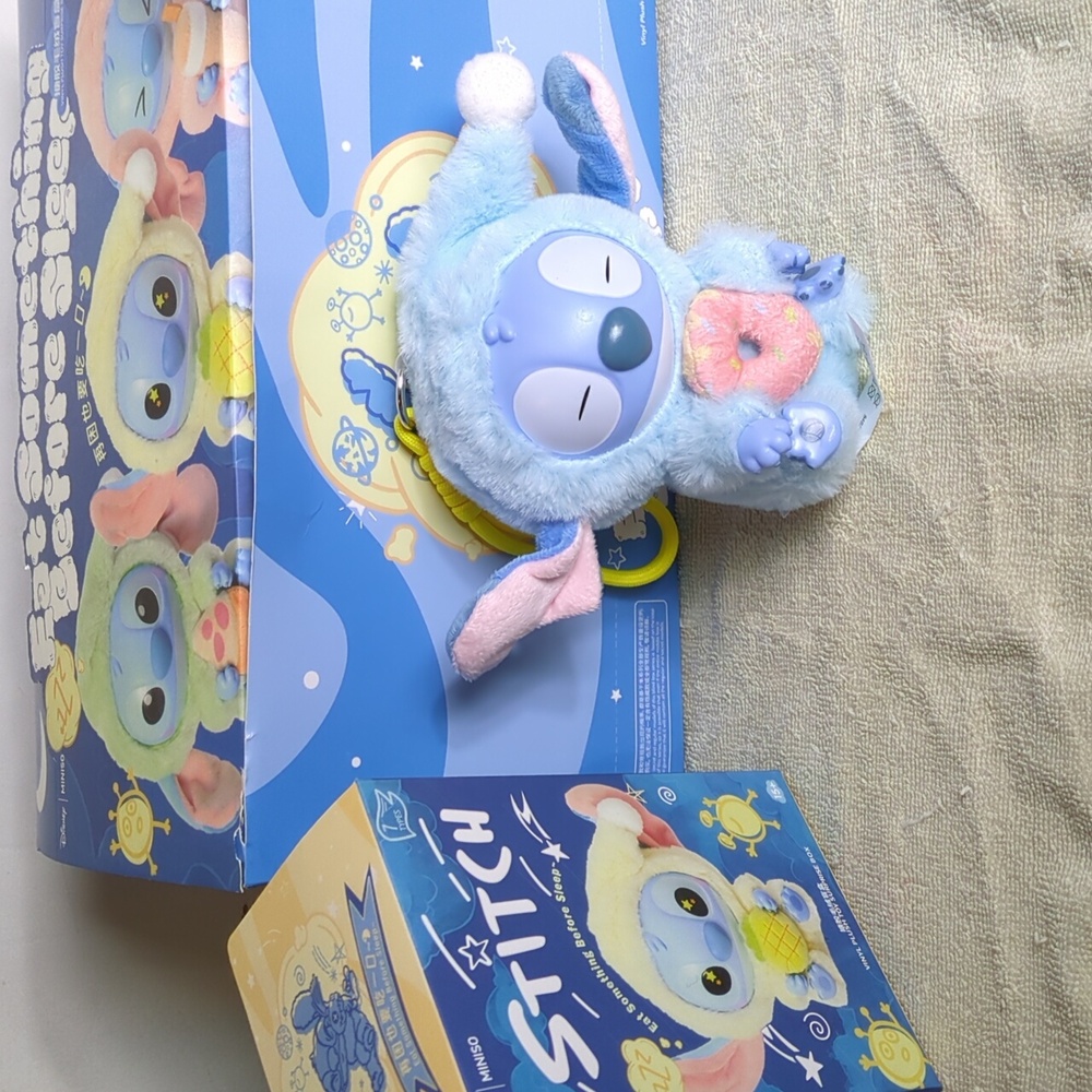 Disney Blue Stitch Stuffed Animal Collection